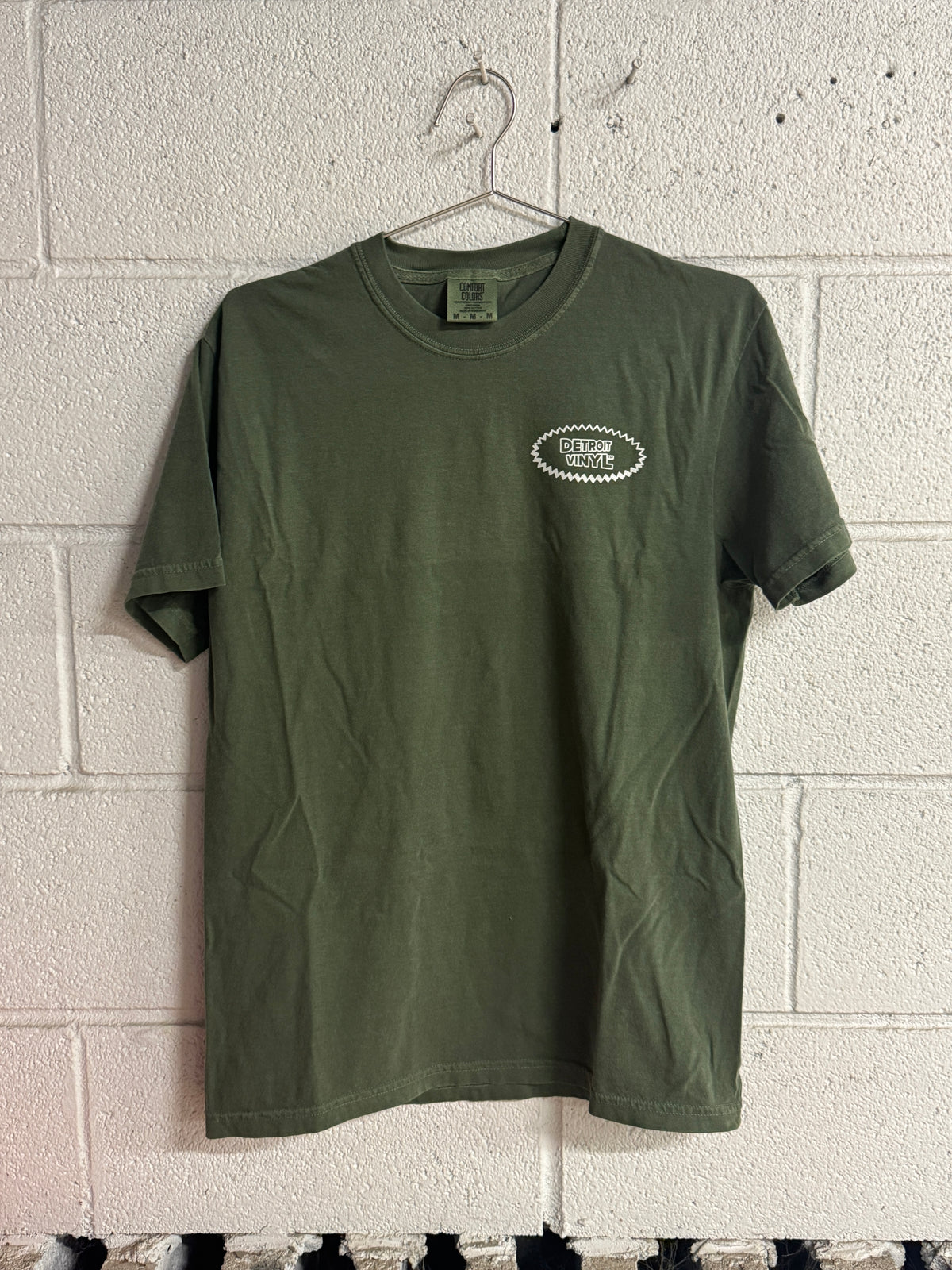 Detroit Vinyl T-Shirt - Green