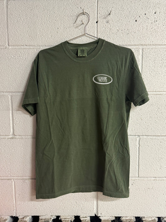 Detroit Vinyl T-Shirt - Green