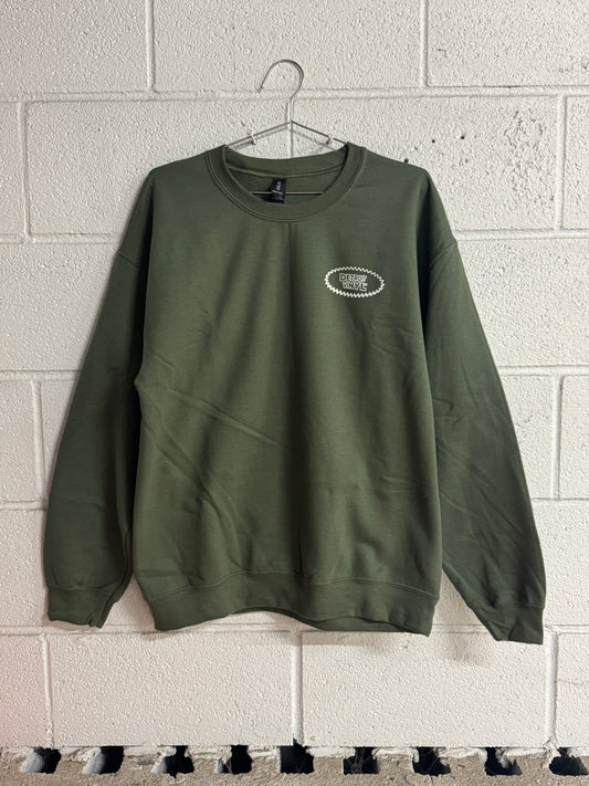Detroit Vinyl Sweatshirt - Green