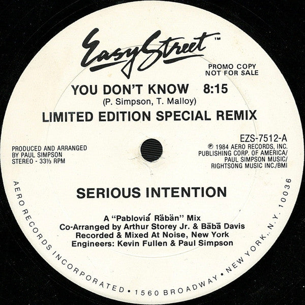 You Don't Know (Limited Edition Special Remix)