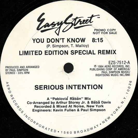 You Don't Know (Limited Edition Special Remix)